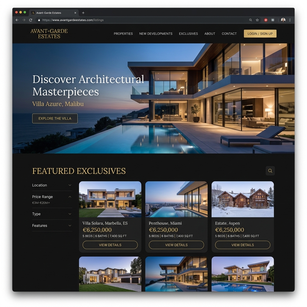 Strata Real Estate — Luxury Properties
